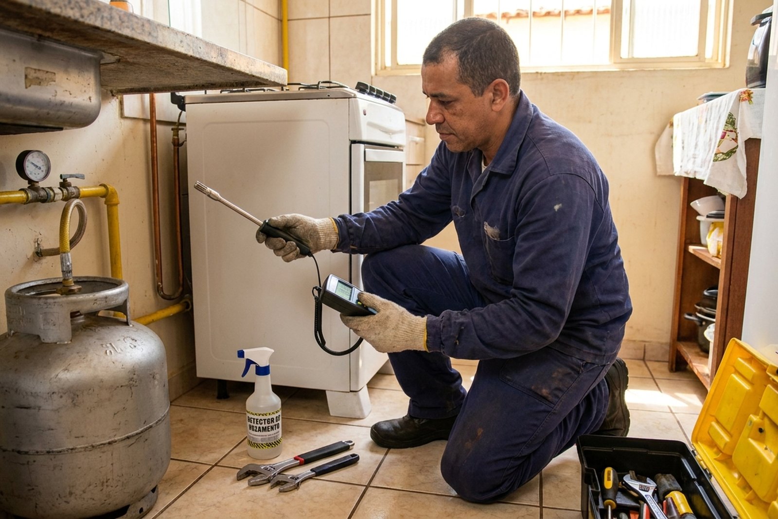 Vazamento de Gás em Campina Grande‑PB